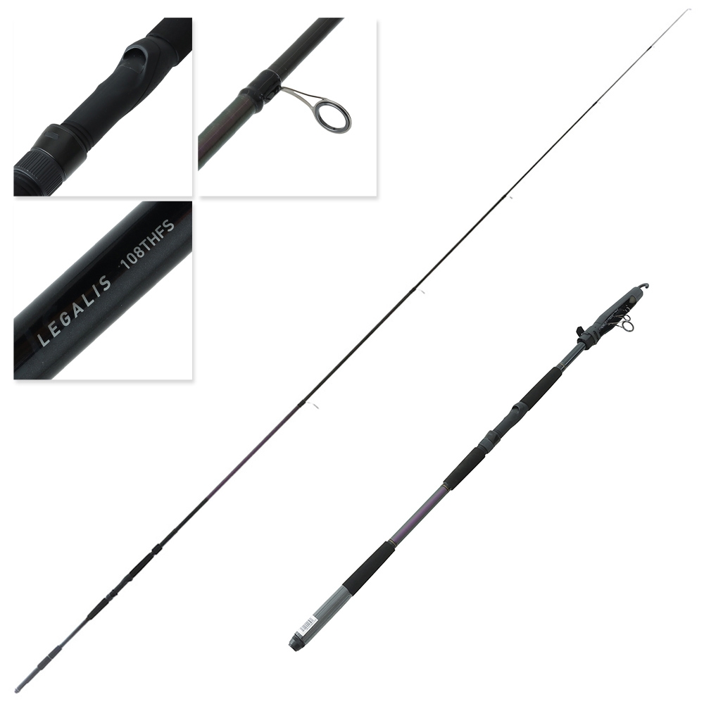 Daiwa Legalis II Telescopic Travel Spin Rod 10ft 8in 6-10kg