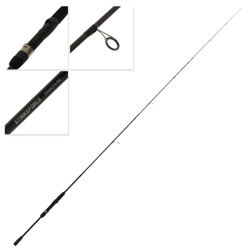 Daiwa Strikeforce II 704ULFS-NZ Travel Spin Rod 7ft 2-5kg 4pc