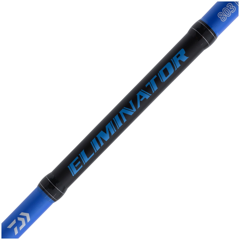 Daiwa Eliminator II 803 Overhead Drone Rod 8ft PE5-8 3pc