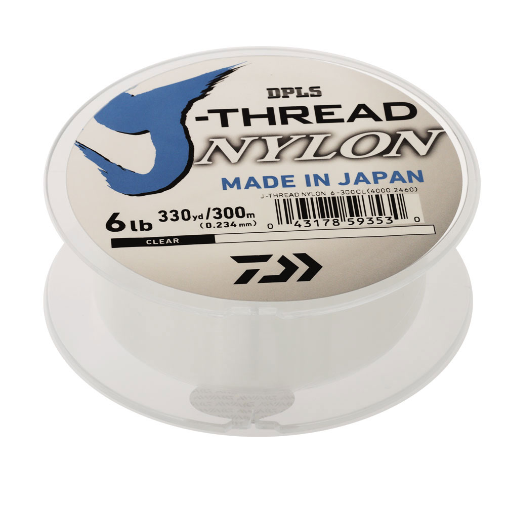 Daiwa J-Thread Nylon Monofilament Line 300m 6lb