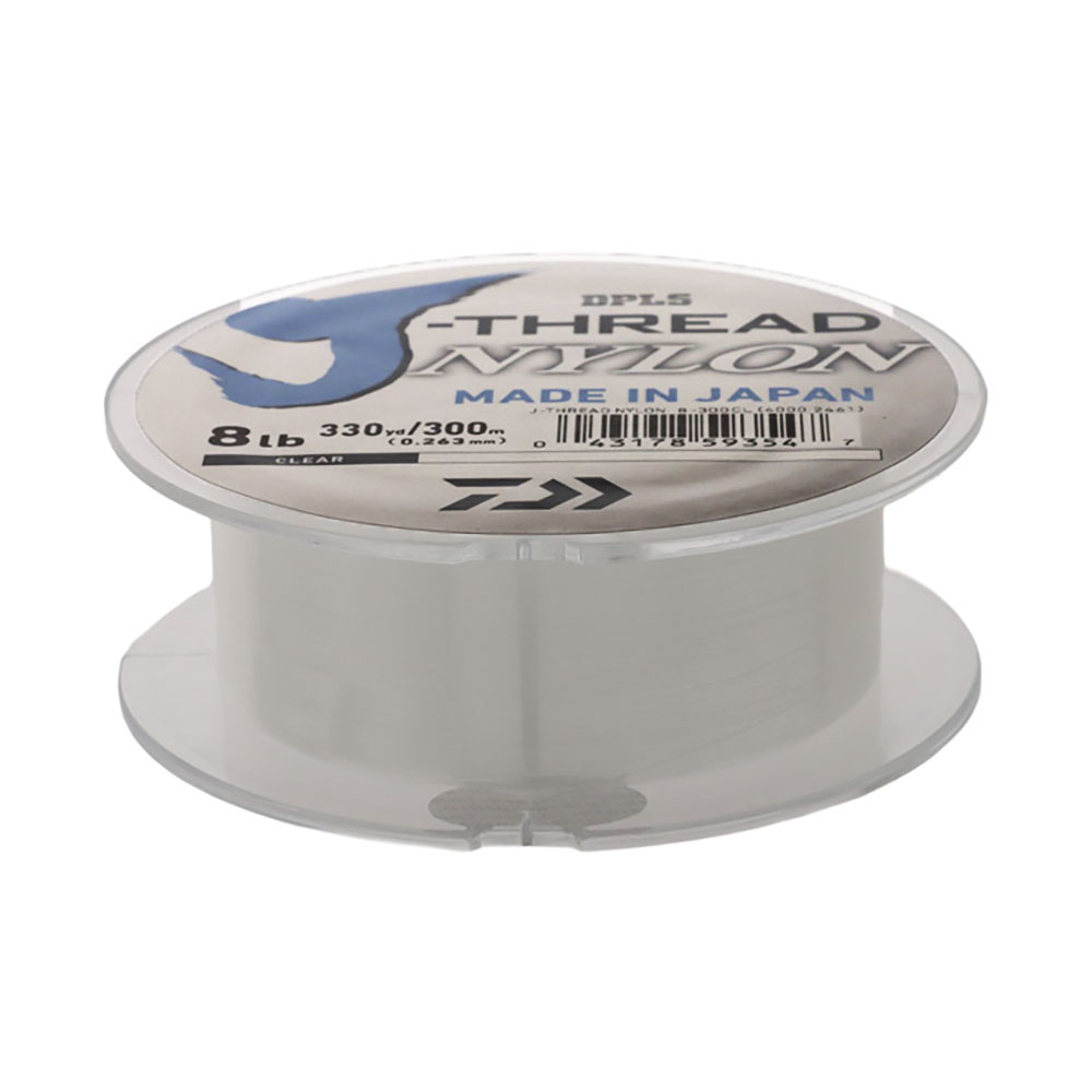 Daiwa J-Thread Nylon Monofilament Line 300m 8lb