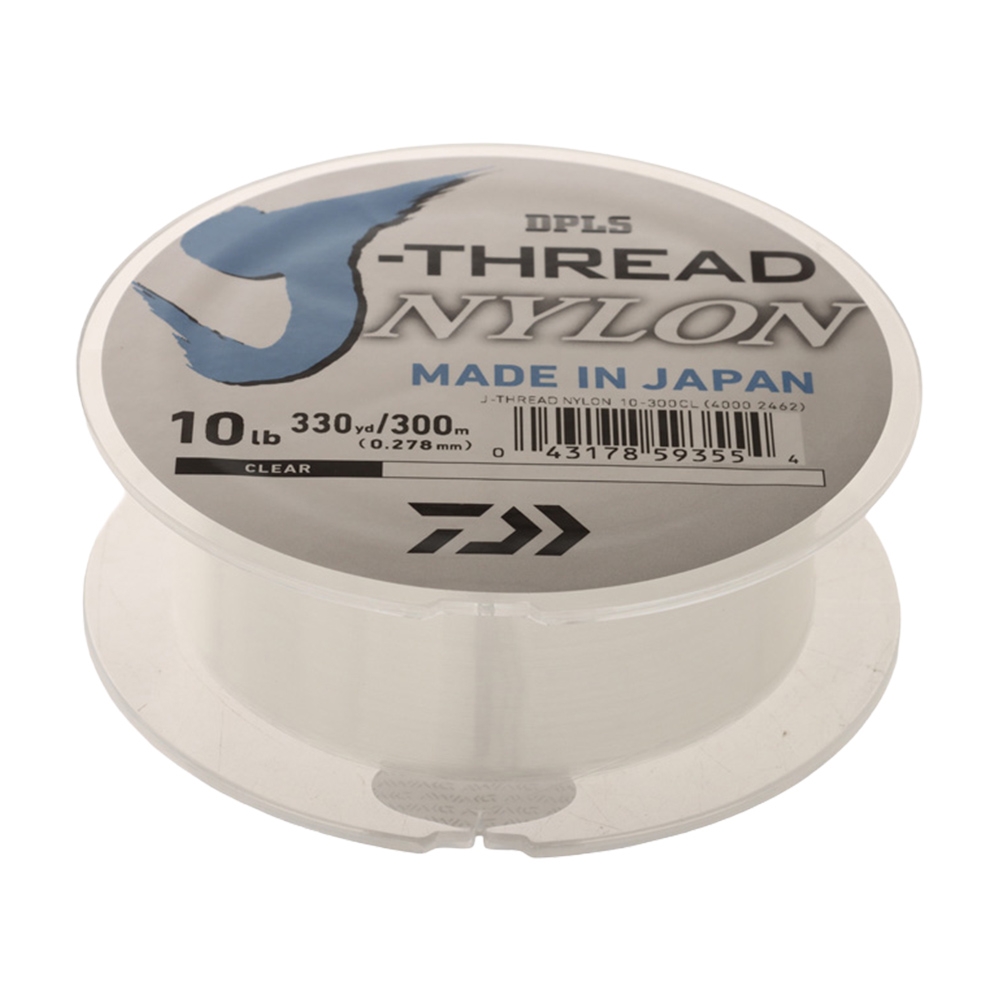 Daiwa J-Thread Nylon Monofilament Line 300m 10lb