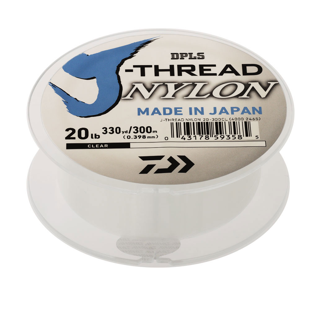 Daiwa J-Thread Nylon Monofilament Line 300m 20lb