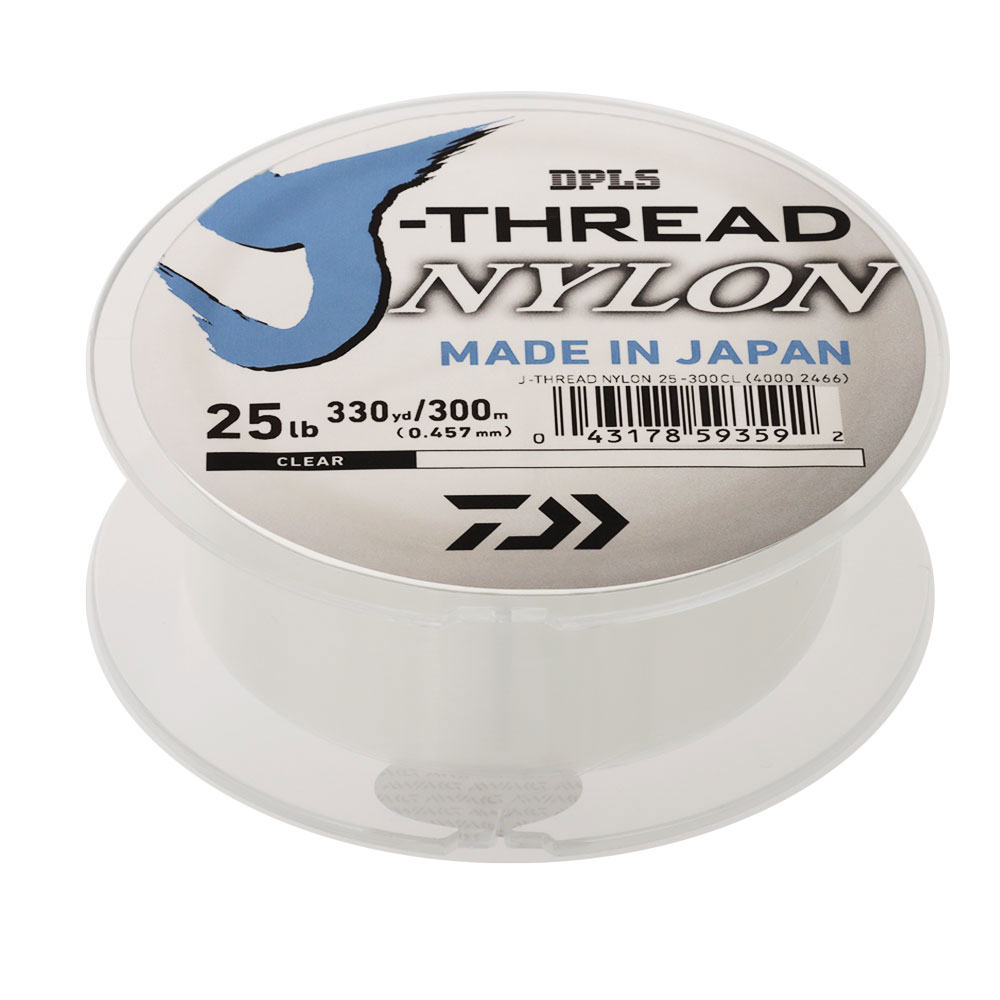 Daiwa J-Thread Nylon Monofilament Line 300m 25lb