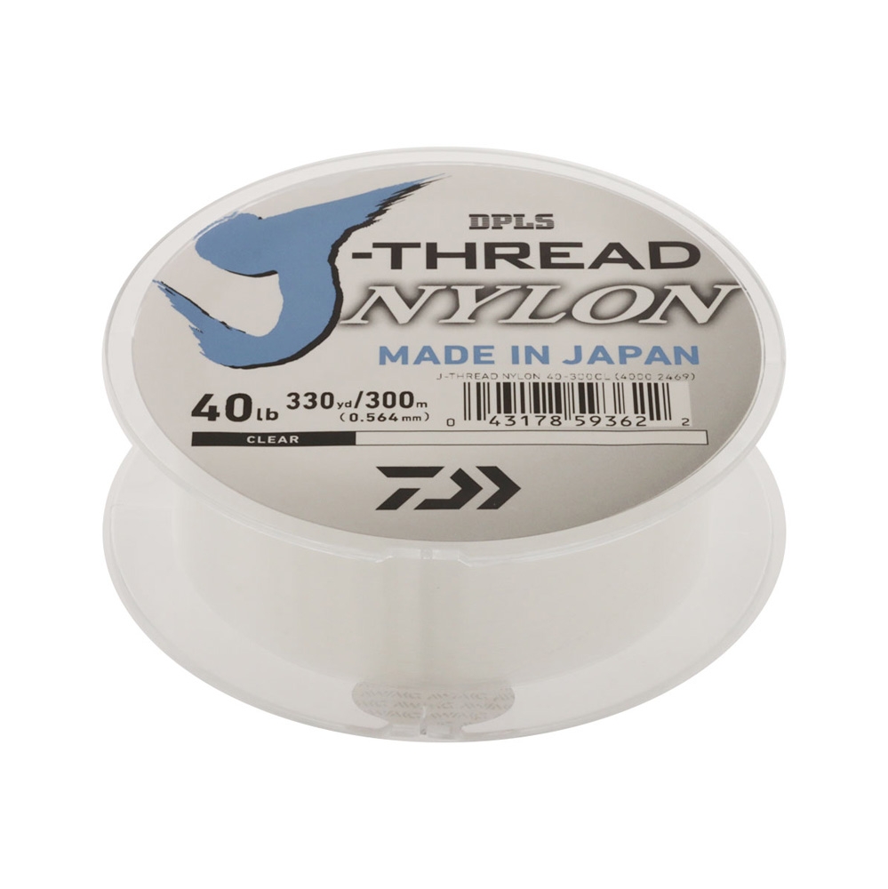 Daiwa J-Thread Nylon Monofilament Line 300m 40lb