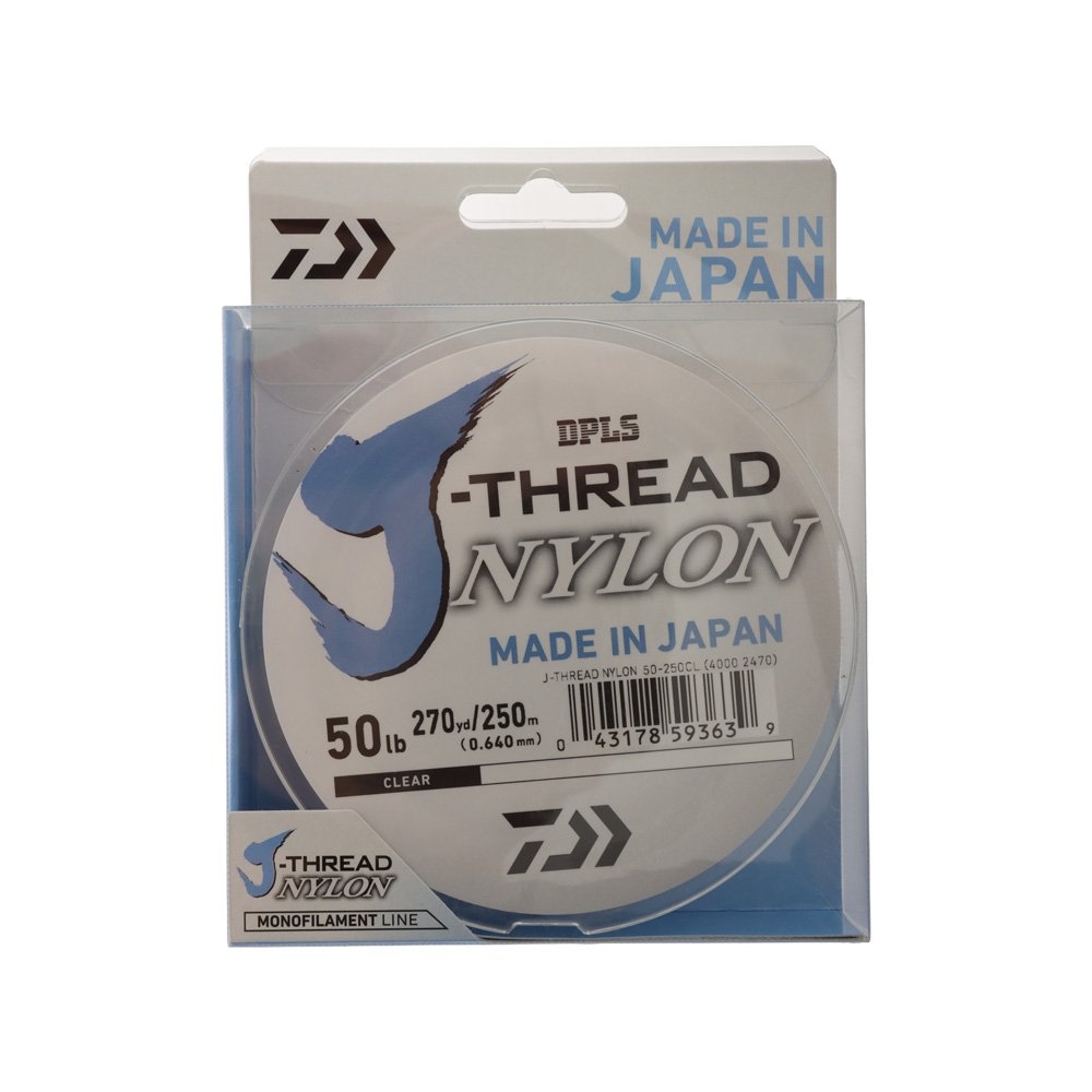 Daiwa J-Thread Nylon Monofilament Line 250m 50lb