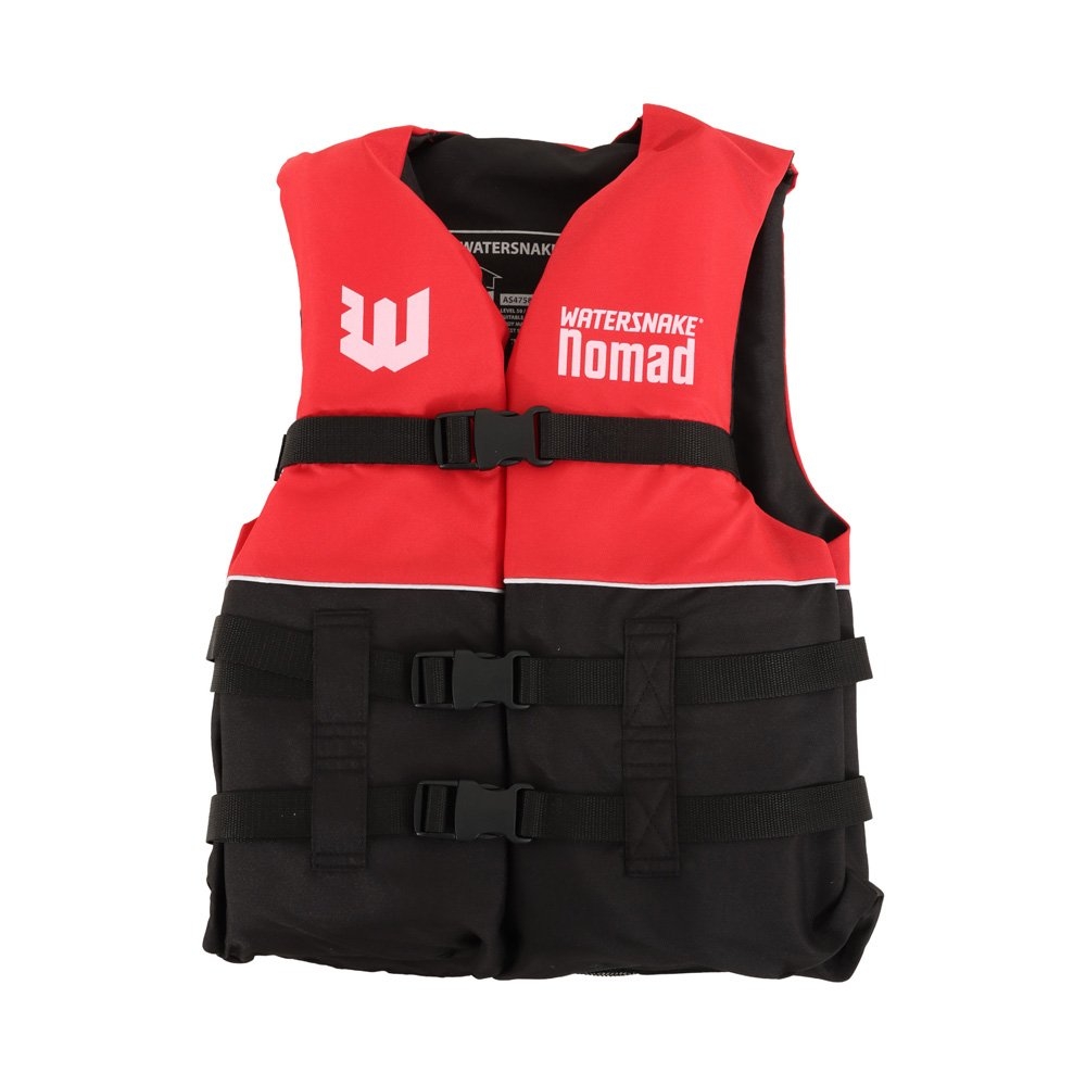 Watersnake Nomad Level 50 PFD Life Jacket Small 40-50kg Red