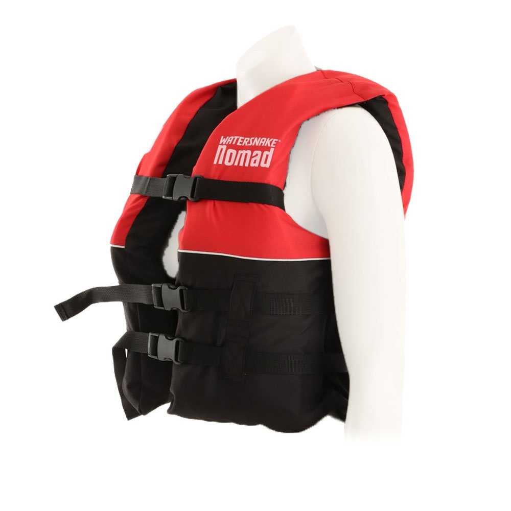 Watersnake Nomad Level 50 PFD Life Jacket Small 40-50kg Red