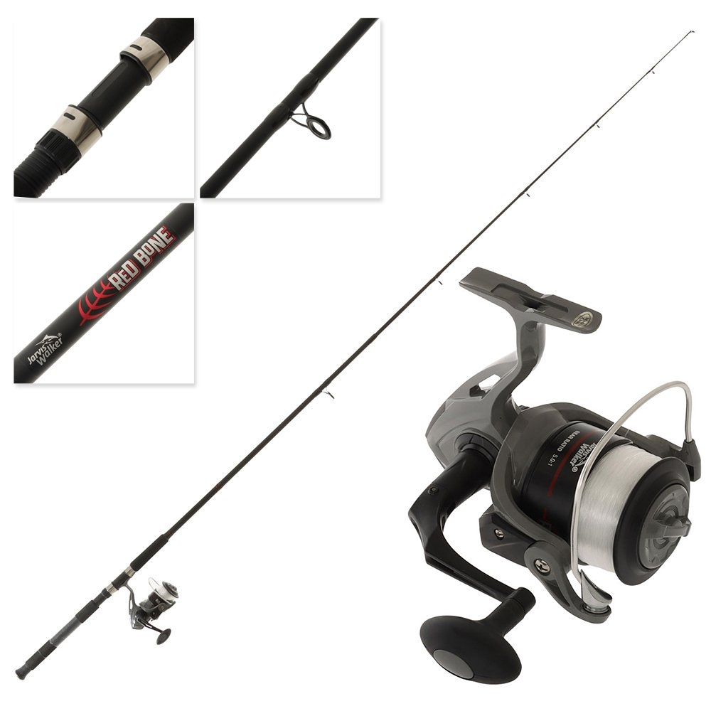 Jarvis Walker Red Bone RB4 6000 Rock/Surf Spin Combo 8ft 5-10kg 2pc