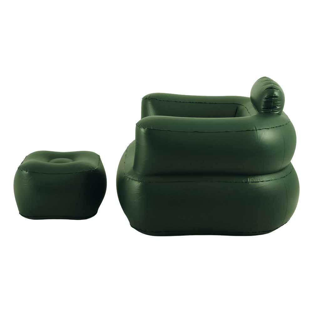 Bestway Comfi Cube Inflatable Lounger Dark Green