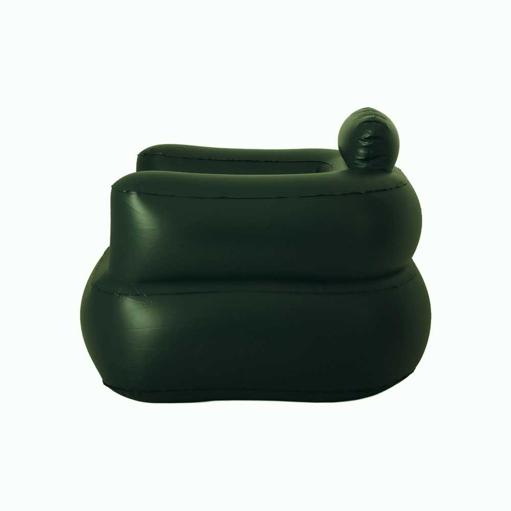 Bestway Comfi Cube Inflatable Lounger Dark Green
