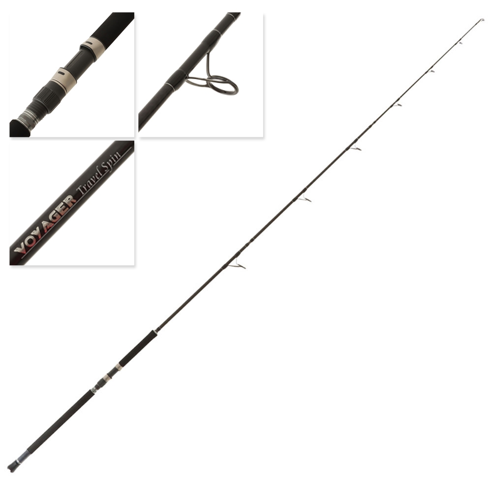 Okuma Voyager 834 Travel Topwater Spin Rod 8ft 3in PE5-8 4pc