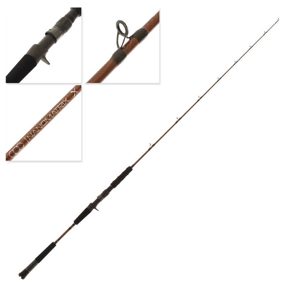 Okuma Nanomatrix X 561H Overhead Jigging Rod 5ft 6in PE6 250-500g 1pc