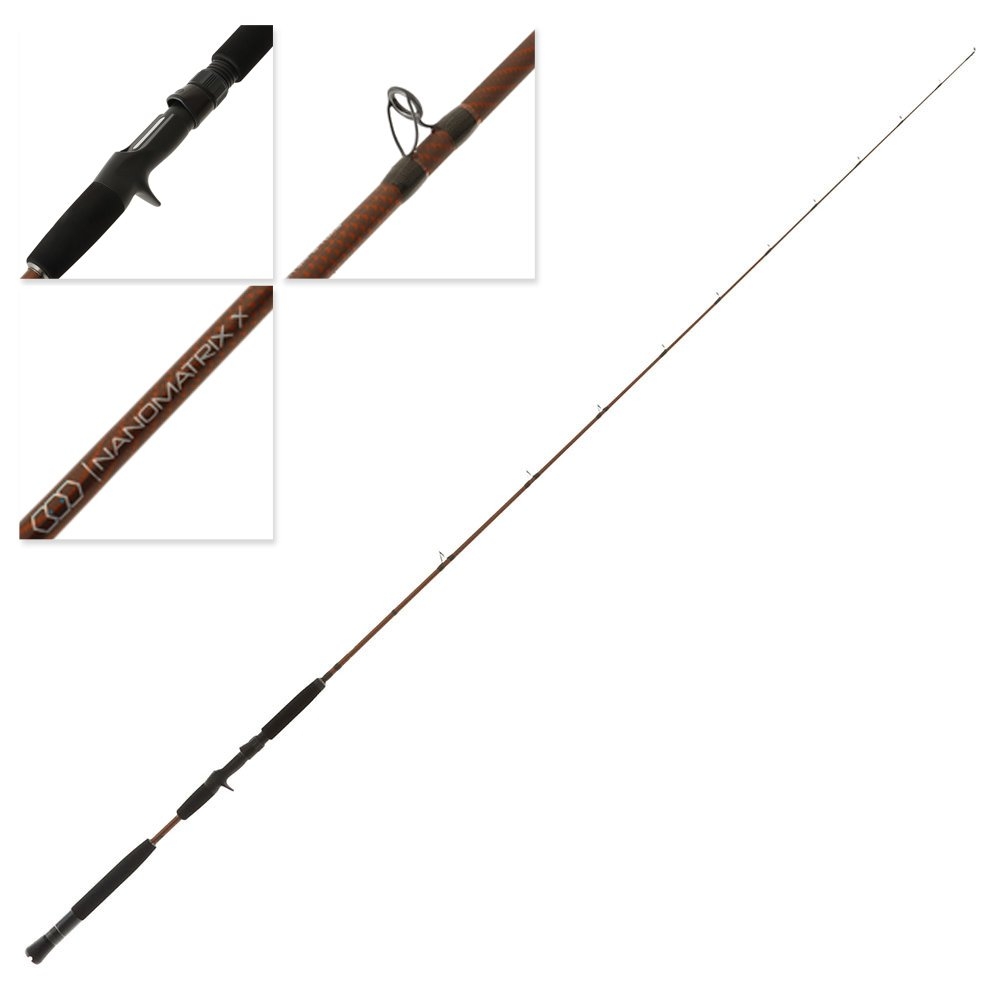 Okuma Nanomatrix X 702H Overhead Strayline Rod 7ft 8-10kg 2pc