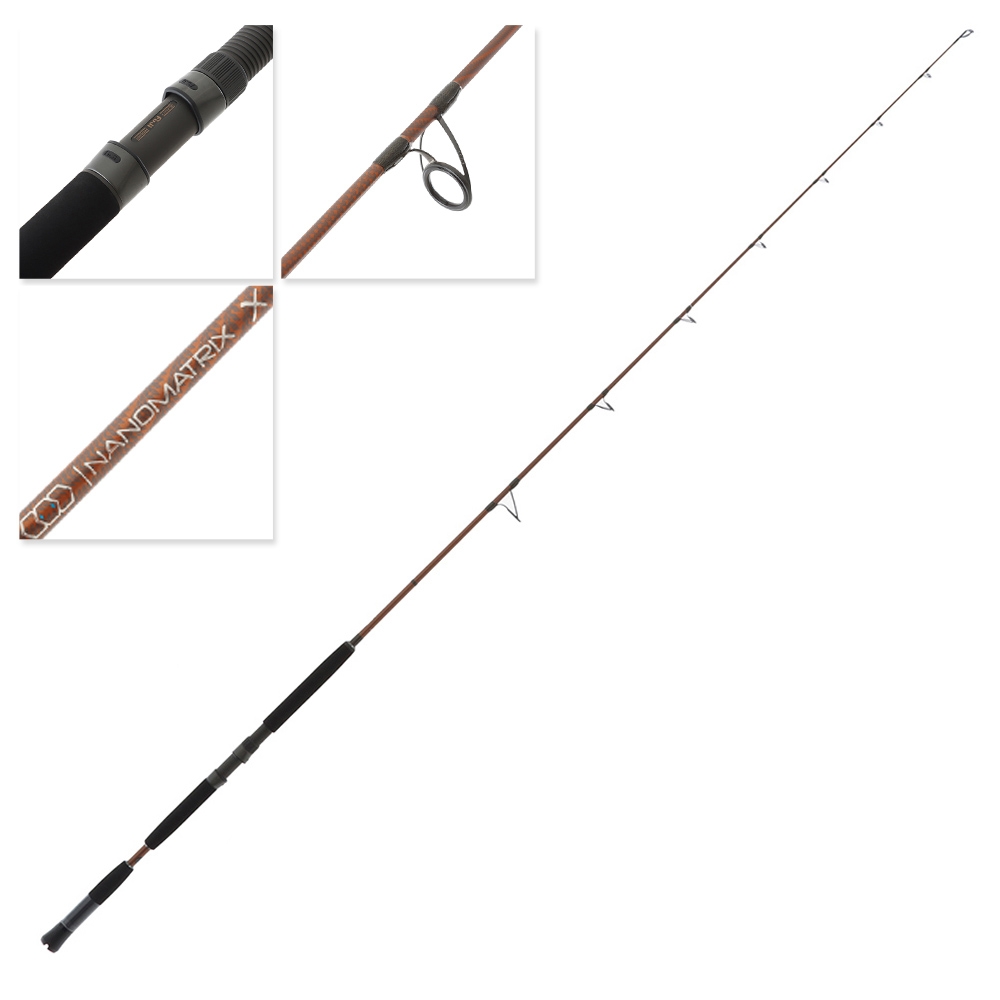 Okuma Nanomatrix X 702 Heavy Strayline Spin Rod 7ft 10-15kg 2pc
