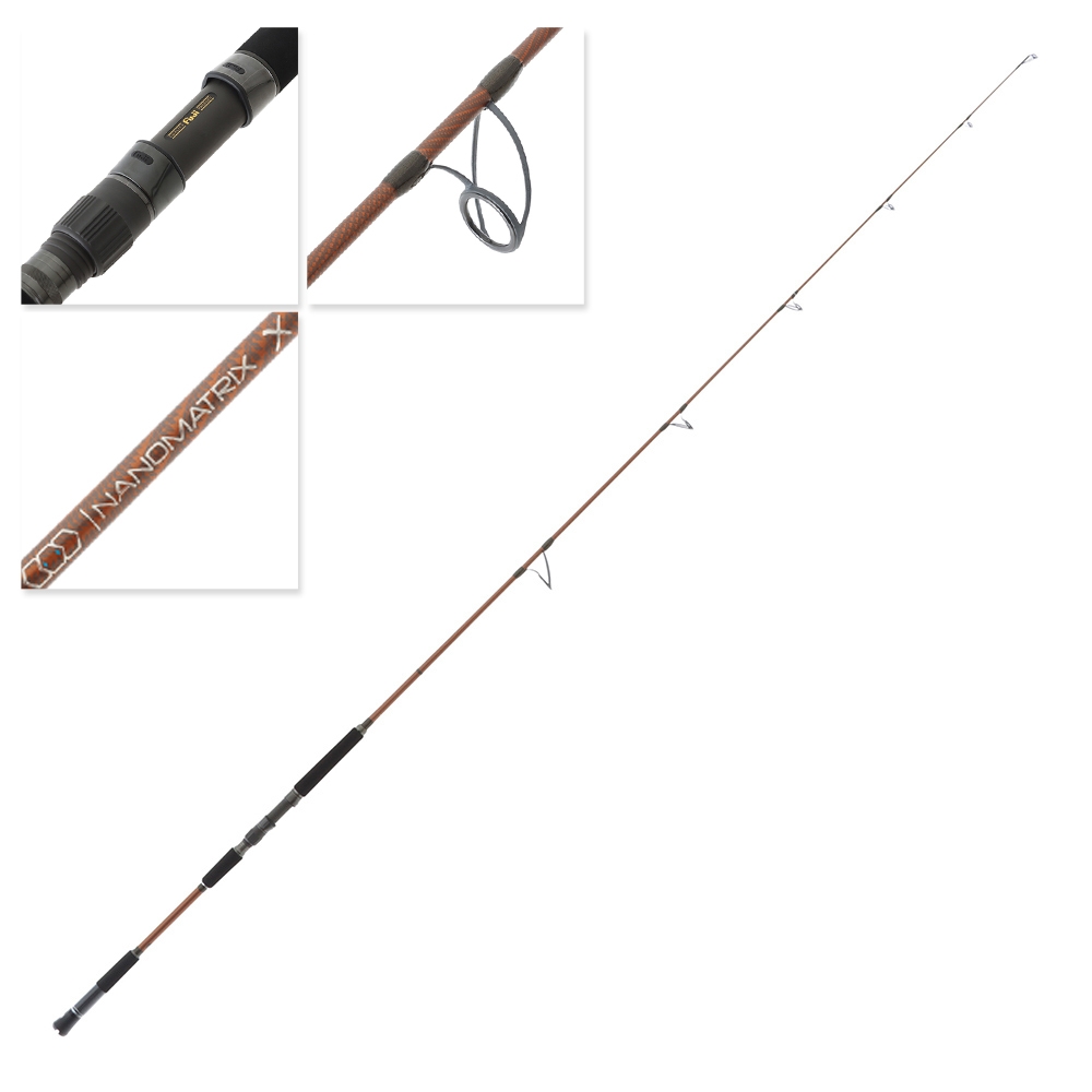 Okuma Nanomatrix X 832 Topwater Spin Rod 8ft 3in PE4-7 40-120g 2pc