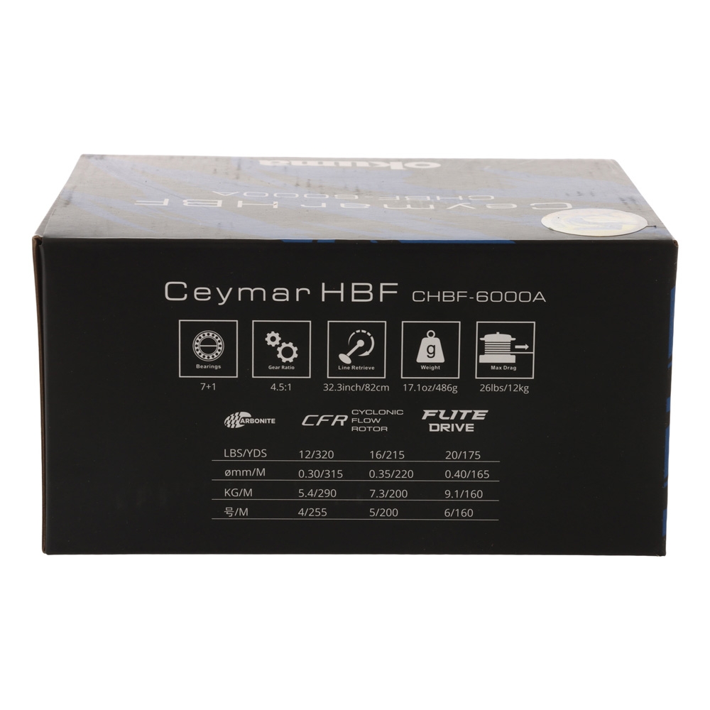 Okuma Ceymar HD 6000A Baitfeeder Reel