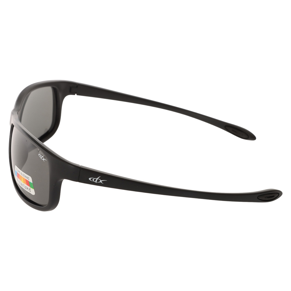 CDX Big Noggin Polarised Sunglasses Black Frame with Smoke Lens