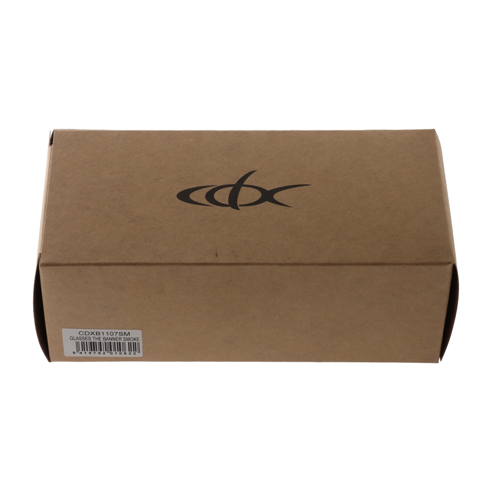 CDX The Banner Polarised Sunglasses Black Frame with Smoke Lens