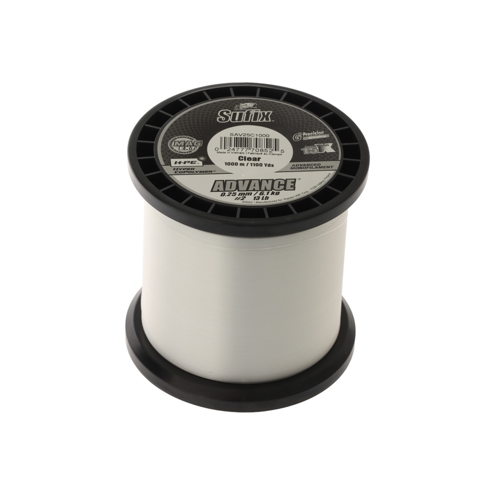 Sufix Advance H-PE Monofilament Clear 1000m 6.1kg 0.25mm