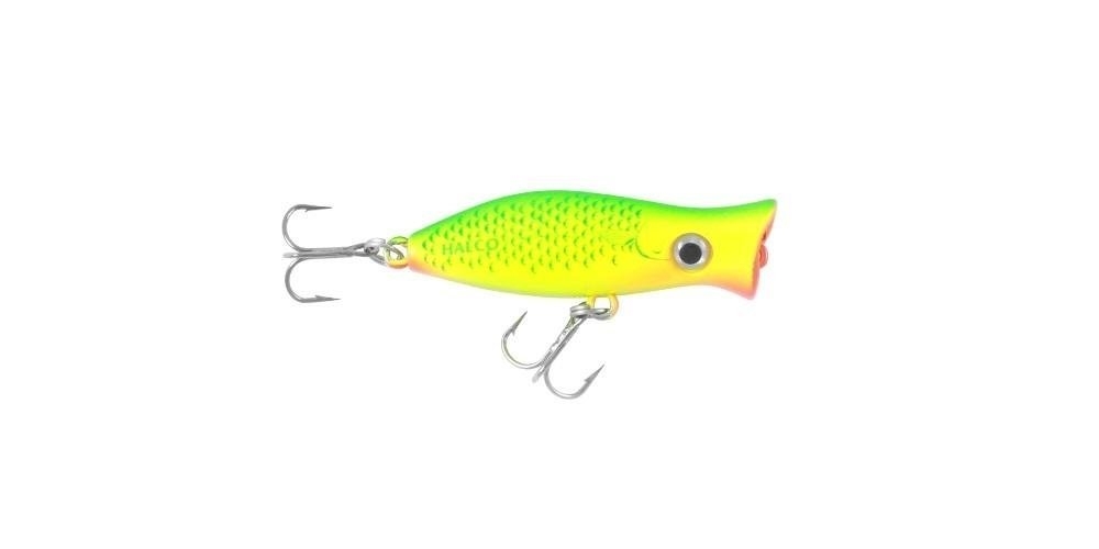 Halco Roosta Popper 45mm Green Fluoro