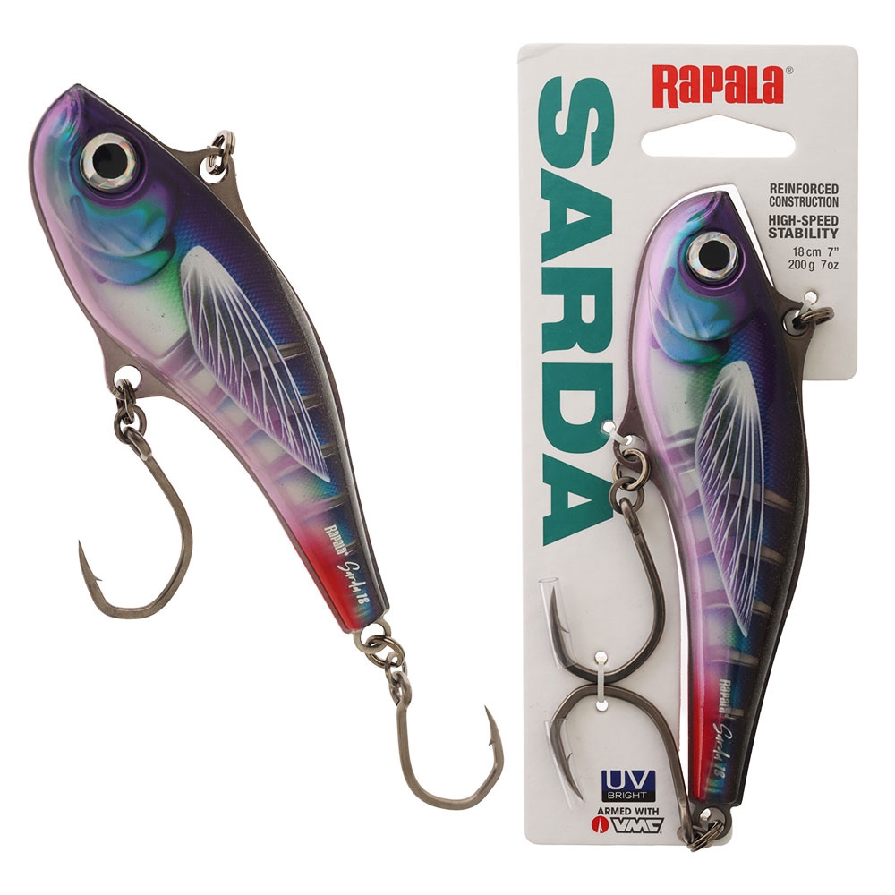 Rapala Sarda High Speed Trolling Lure 18cm 200g Flying Fish UV
