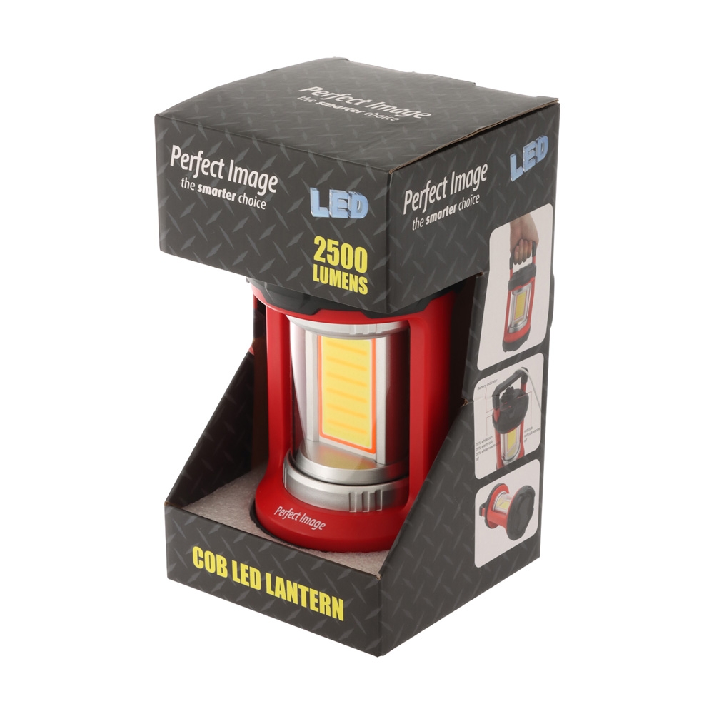 Perfect Image Rechargeable LED Camping Lantern with Power Bank 2500lm 4400mAh