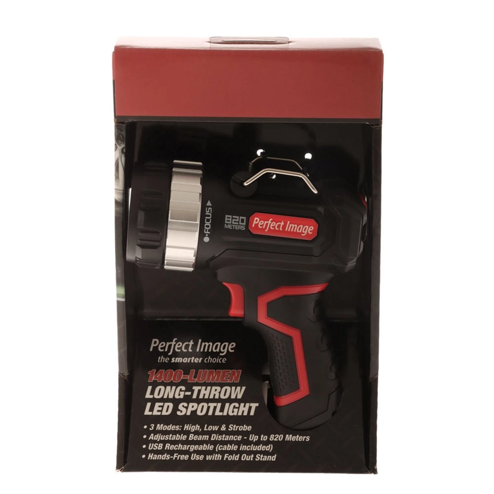 Perfect Image Rechargeable Long-range LED Spotlight 1400lm Perfect Image Rechargeable Long-range LED Spotlight 1400lm