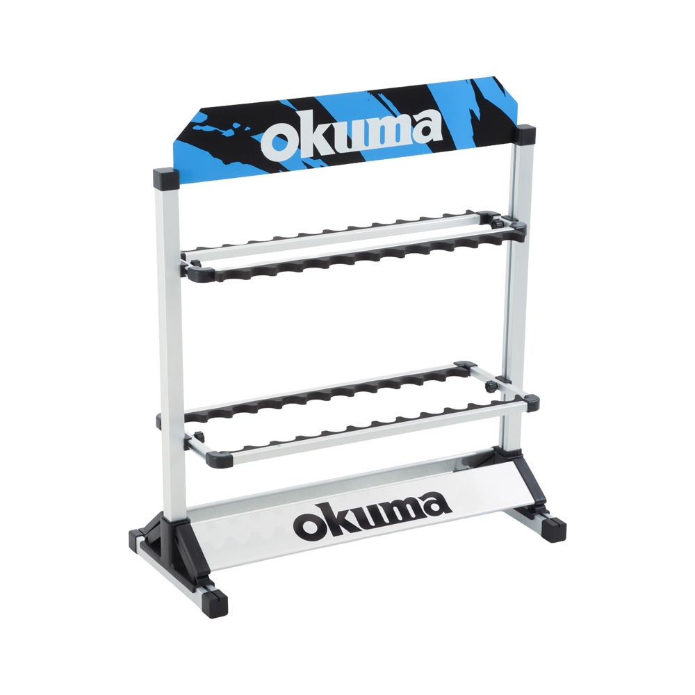 Okuma Aluminium 24 Rod Rack