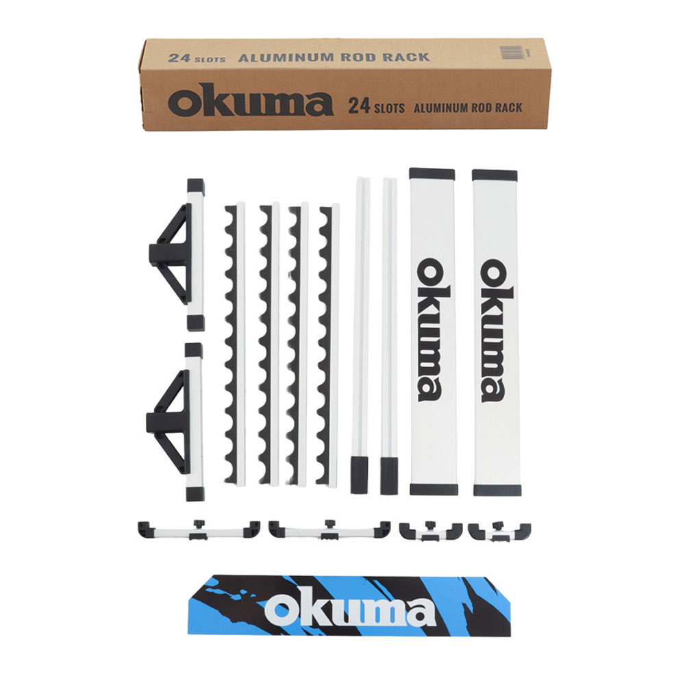 Okuma Aluminium 24 Rod Rack
