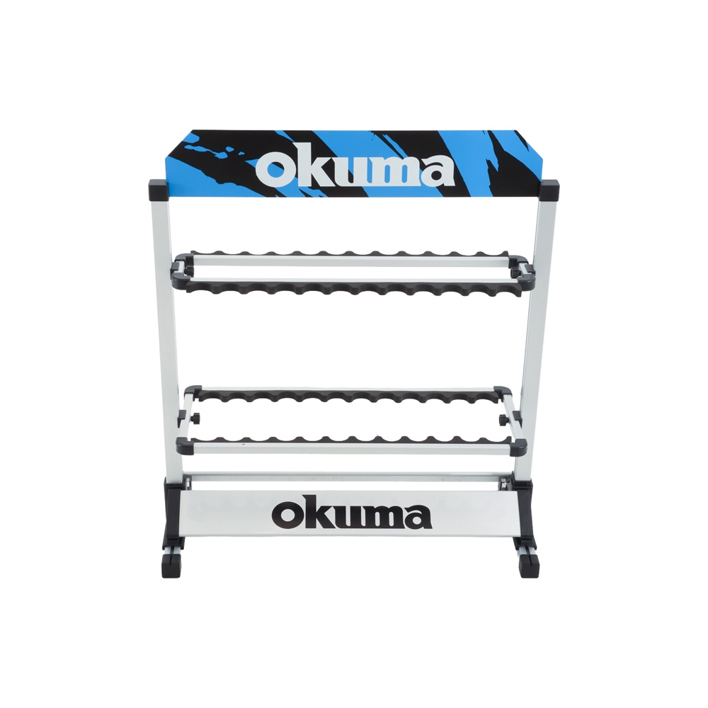 Okuma Aluminium 24 Rod Rack