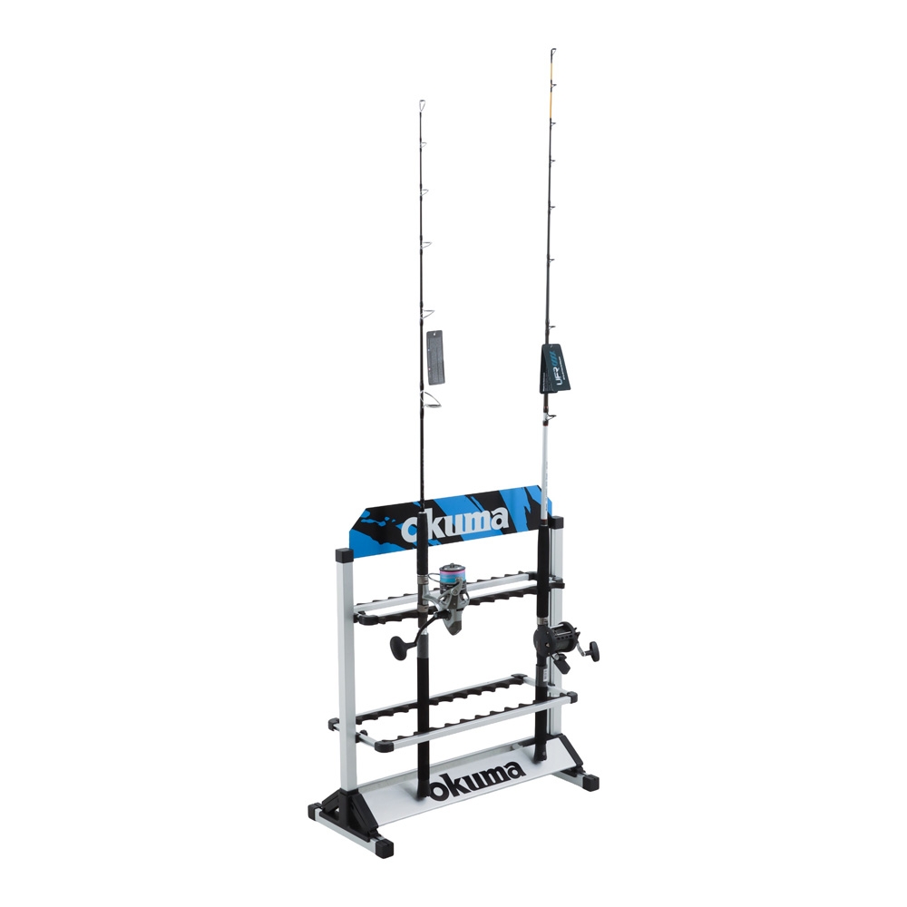Okuma Aluminium 24 Rod Rack