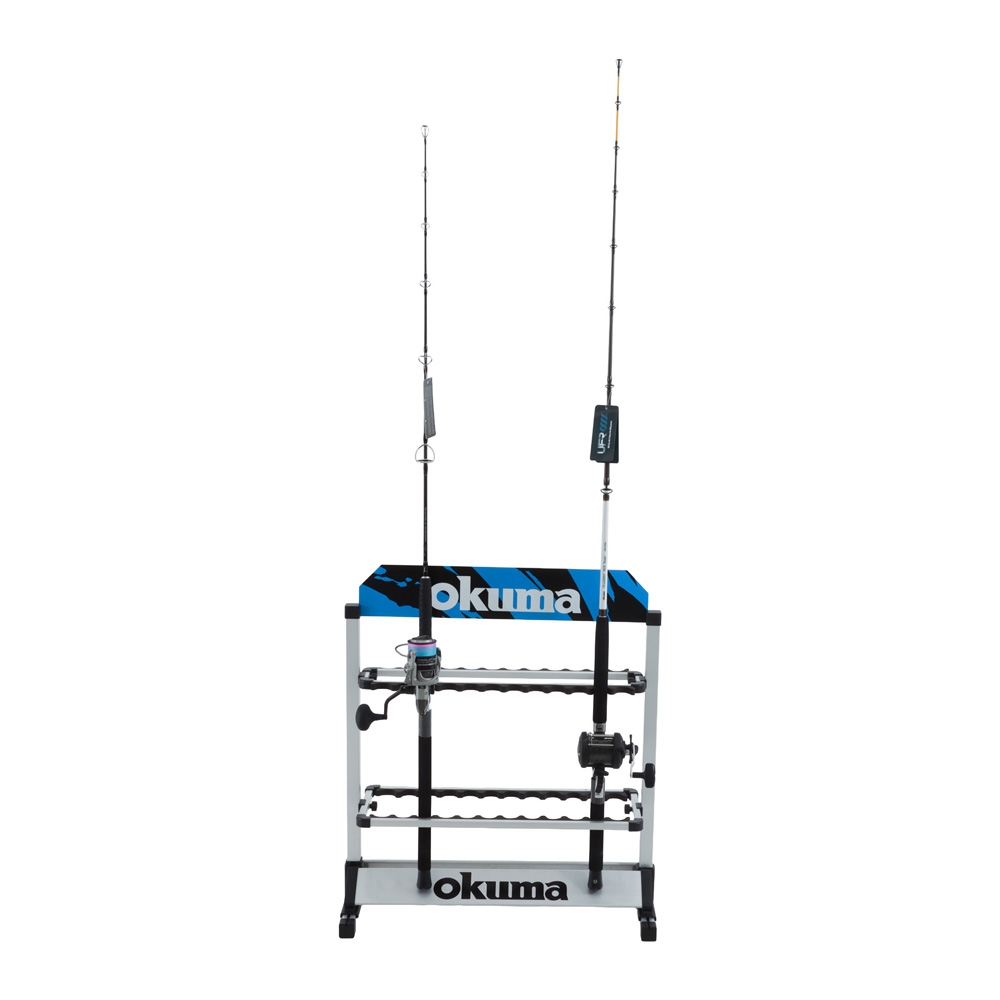 Okuma Aluminium 24 Rod Rack
