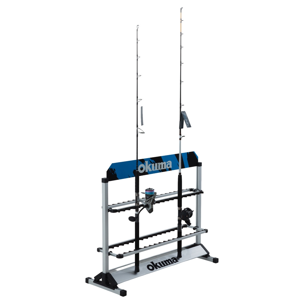 Okuma Aluminium 36 Rod Rack