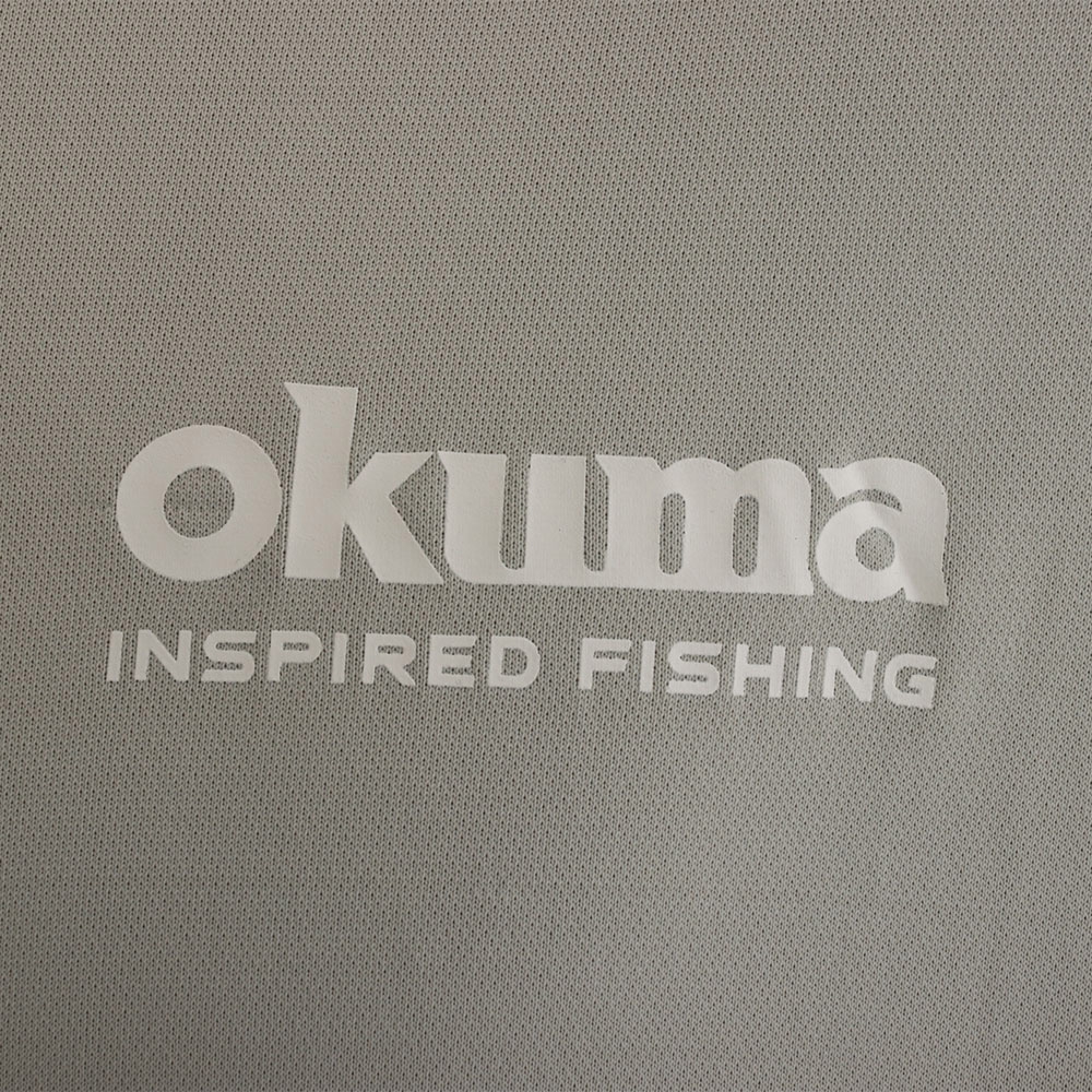 Okuma Pelagic Aquatek FTO Est.86 Long Sleeve Shirt Light Grey