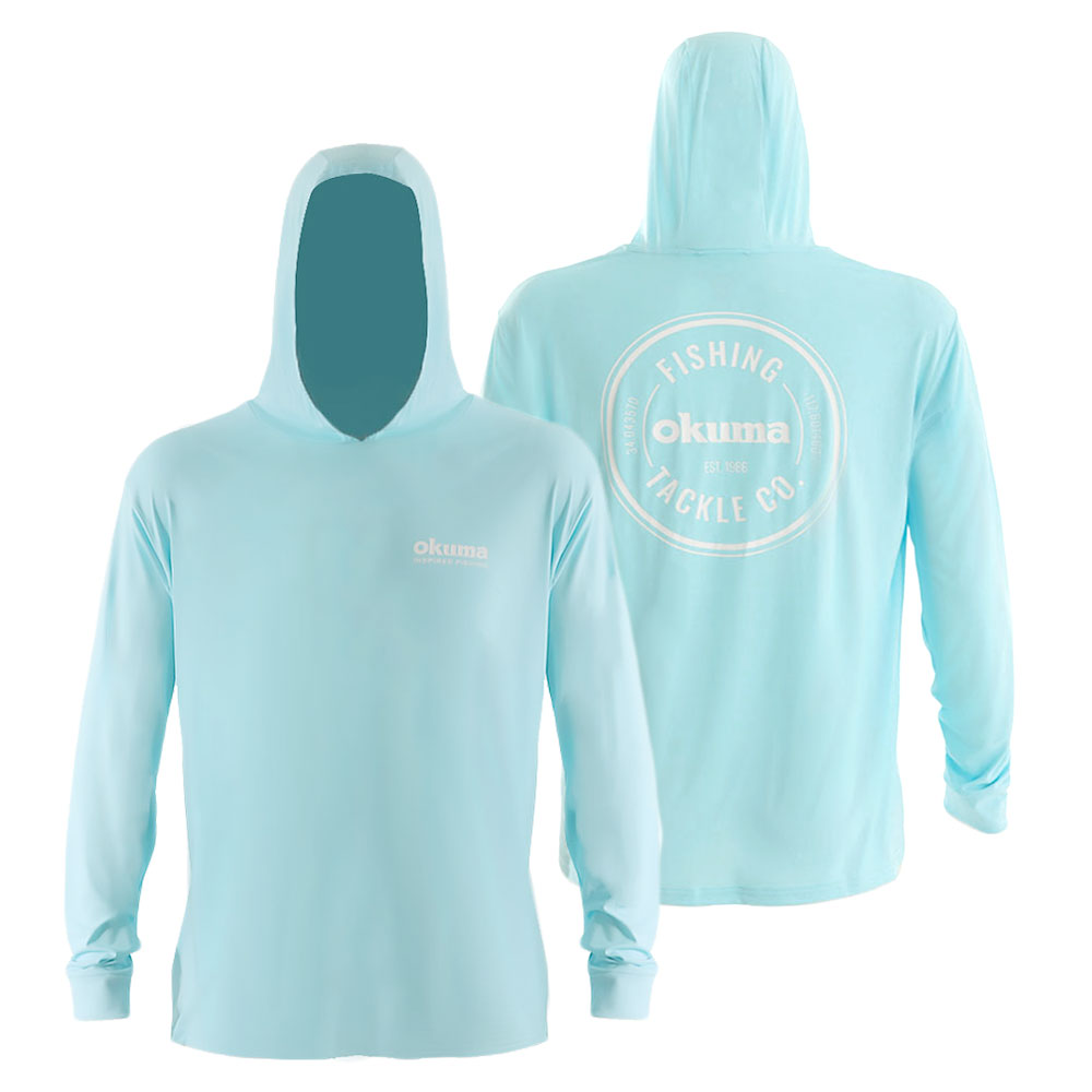 Okuma Pelagic Aquatek FTO Est.86 Hoodie Tahiti Blue