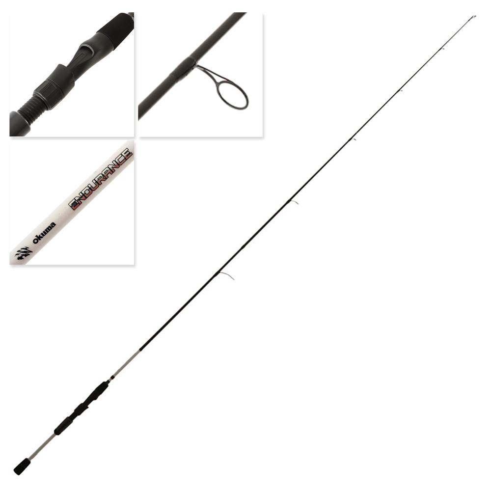 Okuma Endurance Spinning Rod 6ft 6in 8-25g 2pc