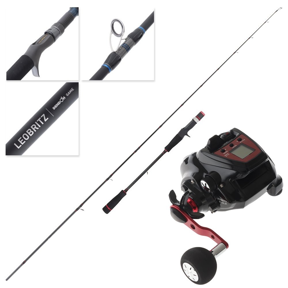 Daiwa Leobritz S500JP DG Electric Game Combo 6ft 3in PE 5-6 2pc