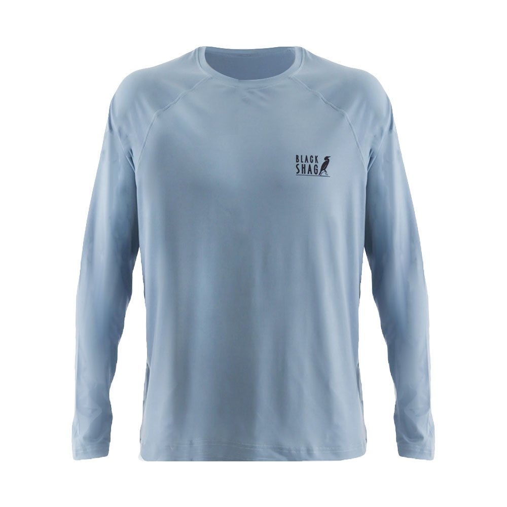 Black Shag UPF50+ Long Sleeve Fishing Shirt