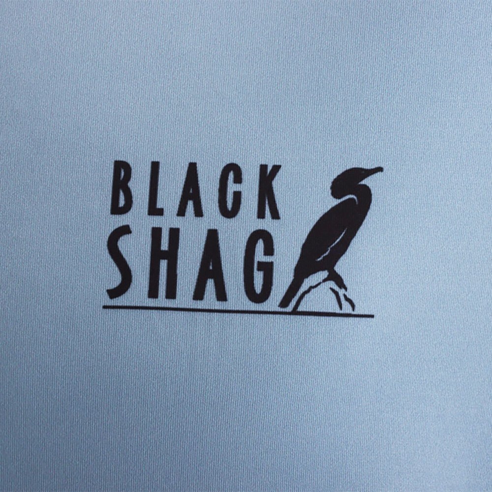 Black Shag UPF50+ Long Sleeve Fishing Shirt