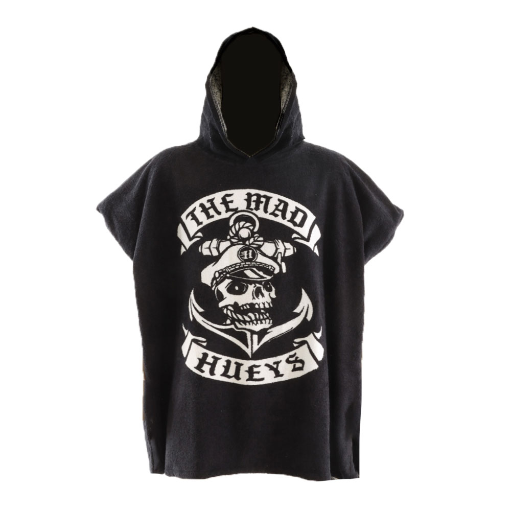 The Mad Hueys Sailor Anchor Hooded Beach Towel