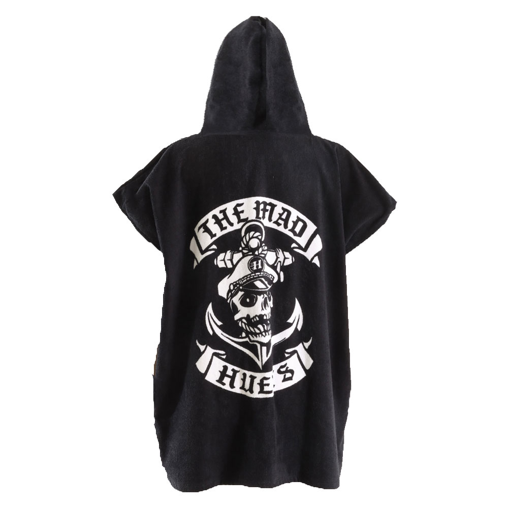 The Mad Hueys Sailor Anchor Hooded Beach Towel