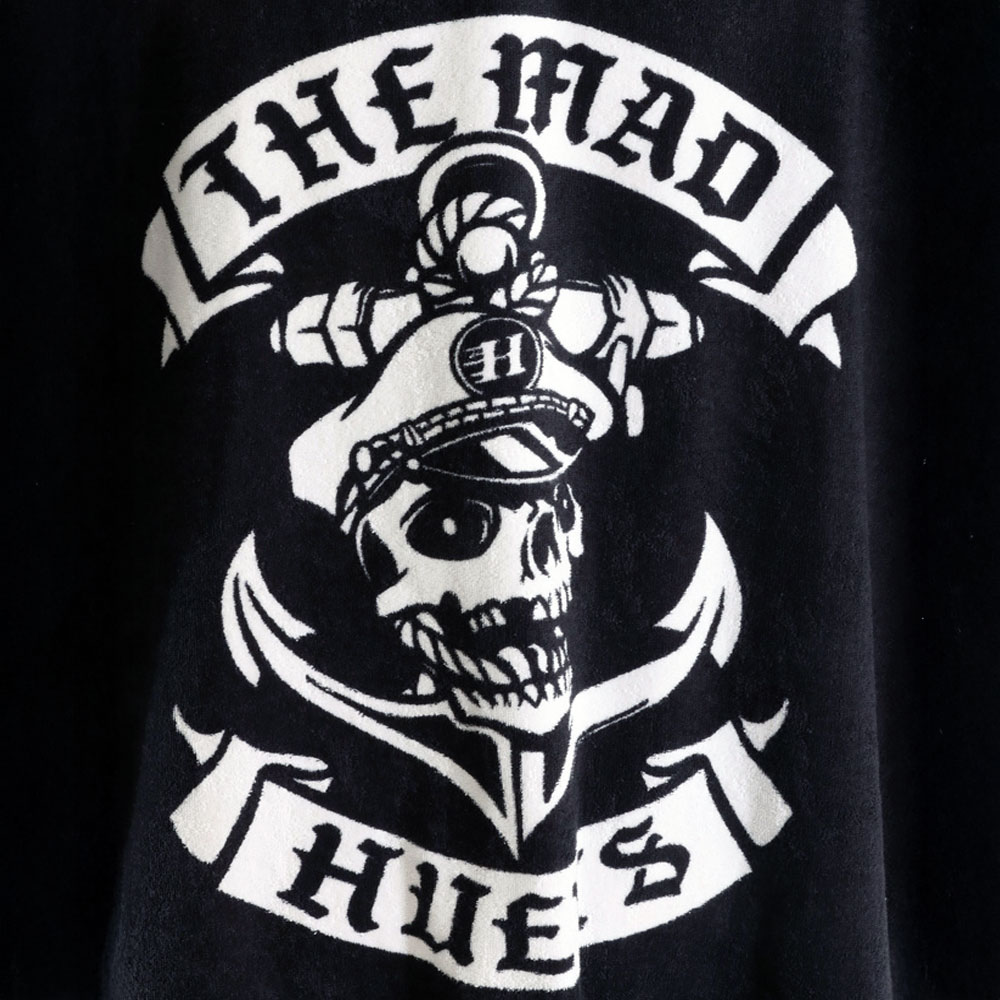 The Mad Hueys Sailor Anchor Hooded Beach Towel
