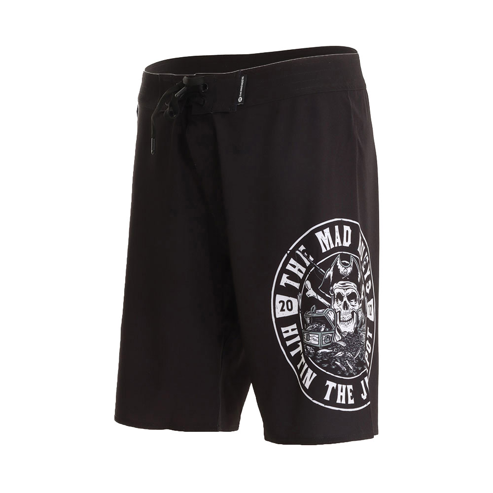 The Mad Hueys Hittin The Jackpot Mens Boardshorts Black