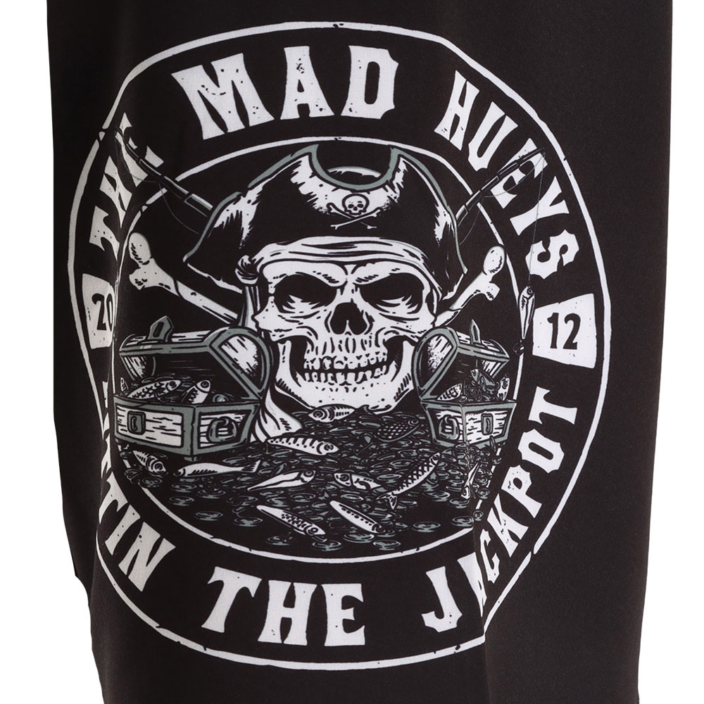 The Mad Hueys Hittin The Jackpot Mens Boardshorts Black