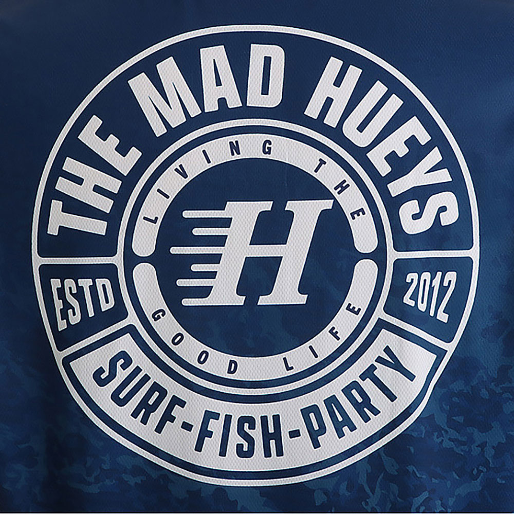 The Mad Hueys Living The Good Life Mens Fishing Jersey Pacific