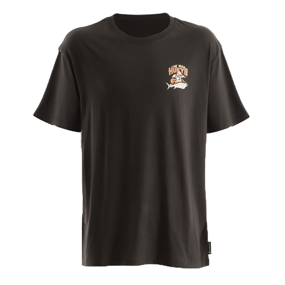 The Mad Hueys Size Matters Mens T-Shirt Vintage Black