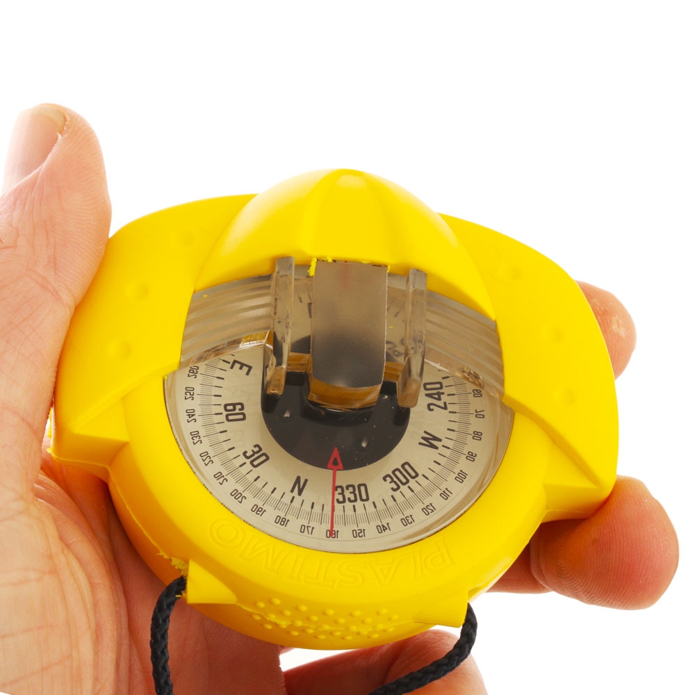 Plastimo Iris 50 Hand Bearing Compass Yellow - Brand new - missing packaging