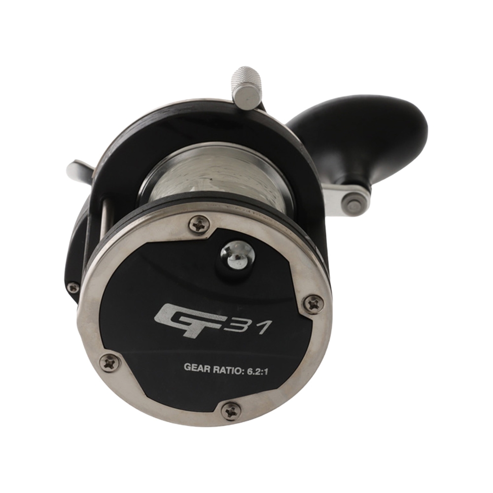 GT31 Star Drag Level Wind Overhead Reel with Line