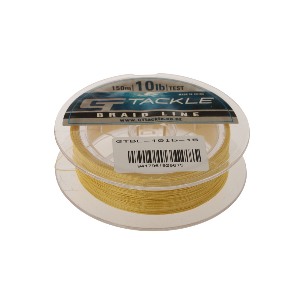 GT Tackle Braid Line 10lb 150m